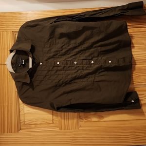 Banana Republic olive green blouse size L but fits like M